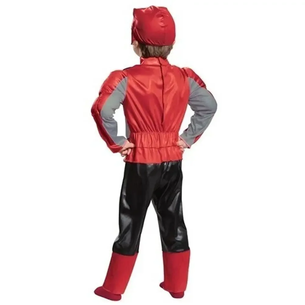 New Power Rangers Beast Morphers Muscle Halloween Costume Toddler Boy's Sz 3T/4T